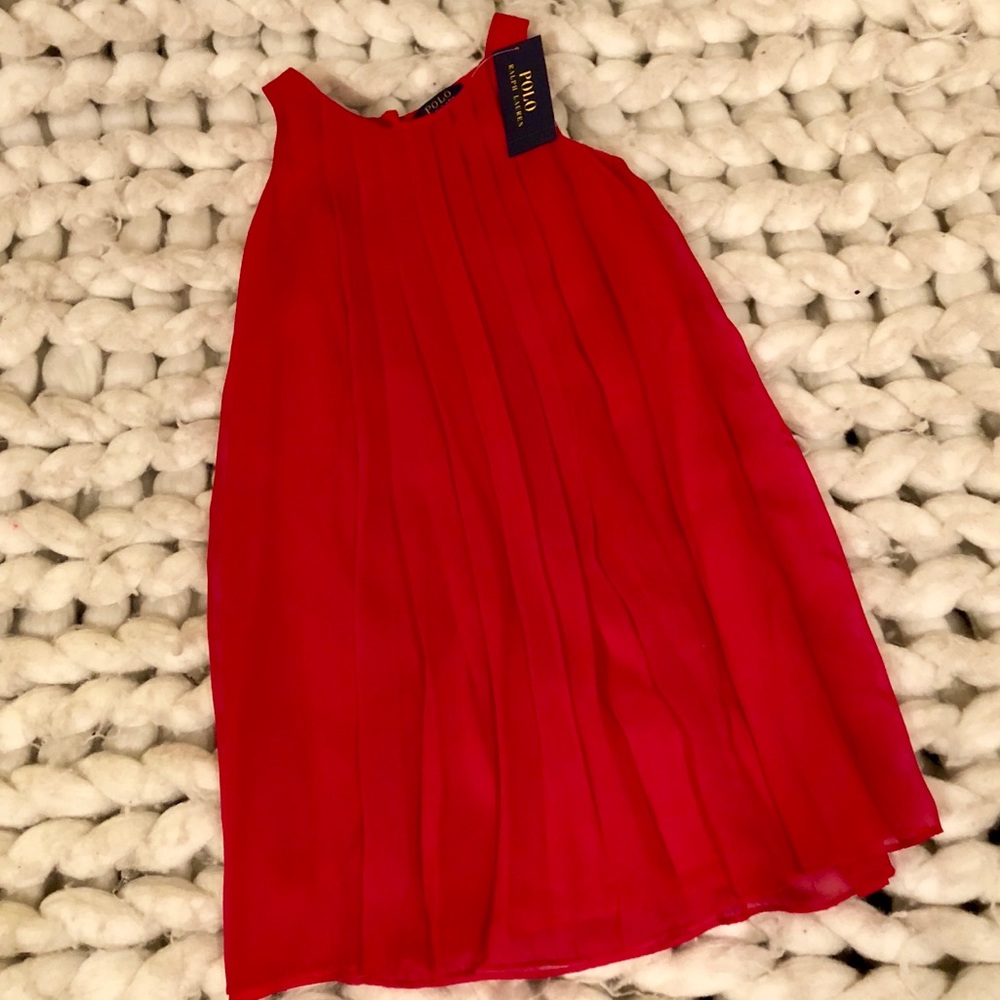Polo rayon double layered sleeveless blouse